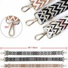 SHTGOI Bag Straps Adjustable Shoulder Strap 3.8 cm Wide Diamond