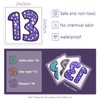38 Pcs Hand Tattoos 13 Temporary Tattoo, Lucky Number 13