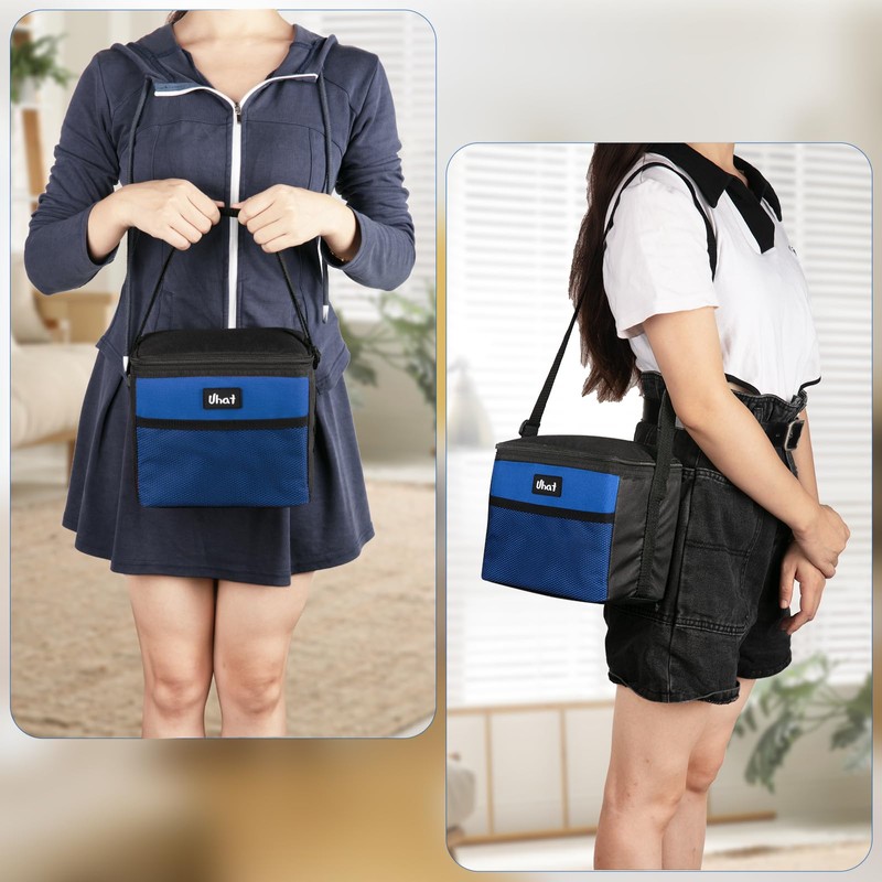 Uhat Adult Cooler Lunch Box Small Cool Bag 5L Dual