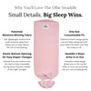 The Ollie Swaddle – Adjustable Baby Swaddle for Newborns |