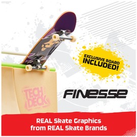 TECH DECK, Competition Wall X-Connect Park Creator, Juego de rampas Personalizable y construible con diapasón Exclusivo, Juguete para niños y niñas a Partir de 6 años