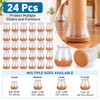 24-Piece Silicone Chair Leg Floor Protectors for Hardwood Floors –