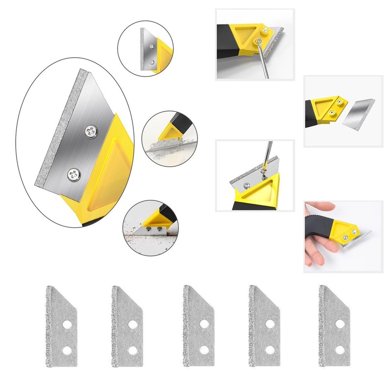 TorSor 6 Pack Tile Grout Saw Blade Replacement Diamond Surface