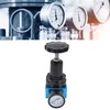 Air Pressure Regulator Miniature Pneumatic Reducing Valve Regulating Control GaugeQTYH‑08