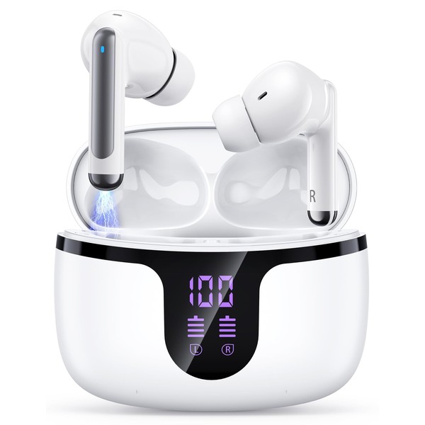 Mohard Wireless Earphones, [HiFi Stereo Sound] Bluetooth 5.3 Earbuds, 50H