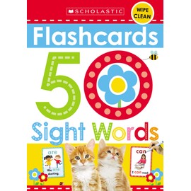 50 Sight Words Flashcards: Scholastic Early Learners (Flashcards)