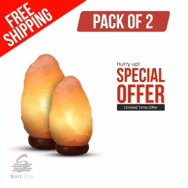 Pink Salt Wall 2 Therapeutic Himalayan Salt Lamp Air Purifying Mood-Enhancing & Budget-Friendl