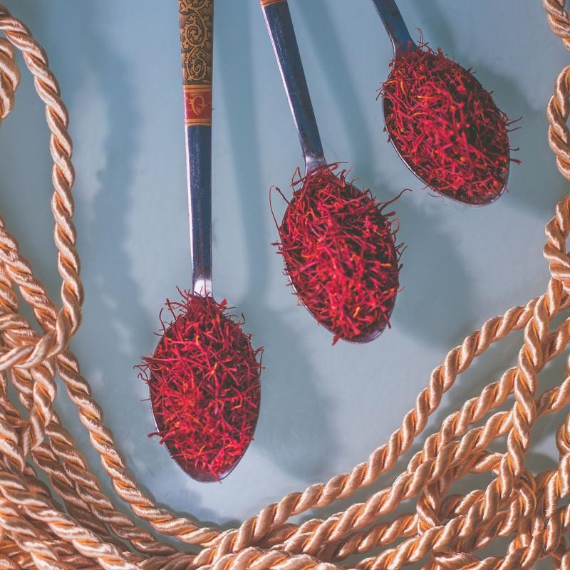 Slofoodgroup Pure Persian Saffron Threads, Afghanistan Saffron Spice - Size: