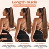 SEIKEA Ponytail Extensions Drawstring Long Straight Fake Pony Tail Natural