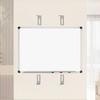 PDETVEO 20PCS Whiteboard Mounting Hardware Kits, L-Shaped Hanging Brackets with