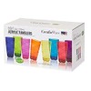 CreativeWare Circus Set of 8, 24 Ounces Tumbler Set, 8