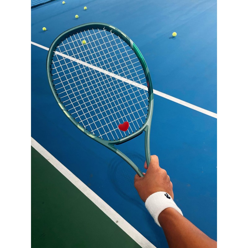 VANTOBEST 4Pcs Tennis Vibration Dampener Heart Silicone Racket Shock Absorber