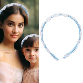 Daisy Flower Headband for Girls Spa Headbands for Women Sunflower Headband for Photoshoot Headband for Girl Non Slip Headbands for Girls Daisy Hairband for Women Makeup Headband for Long Hair