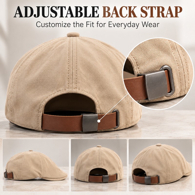 Unisex Ivy Cap for Casual Wear – Classic Cotton Flat
