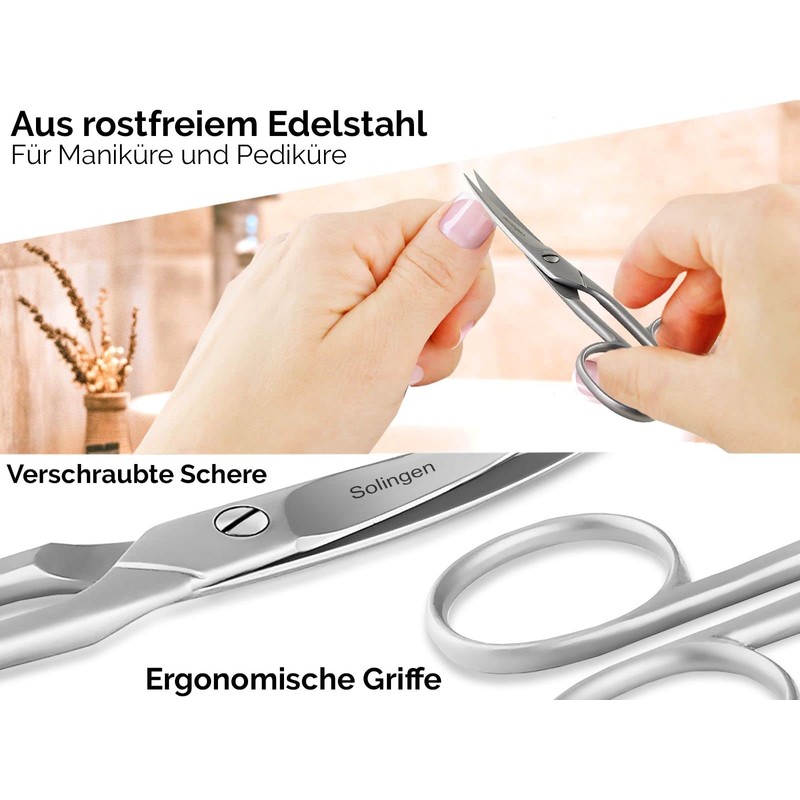 Professional Nail Scissors from Solingen Toenail Scissors Made in Germany