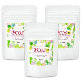 PCOS 葉酸プラス サプリメント 3袋セット