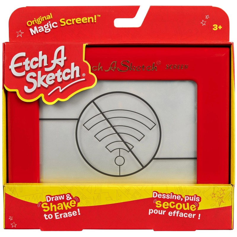 Etch A Sketch Classic Red Drawing Board Fun Creativity Toy