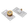 2 Sets Sliding Door Roller Brass Stainless Steel Pulley for