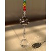 Pet Dog Memorial Gifts Paw Print Sun Catcher Crystals Prisms