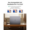 MAGIC JOHN MacBook Pro 14 Case Compatible with 2021 M1-M2Pro/