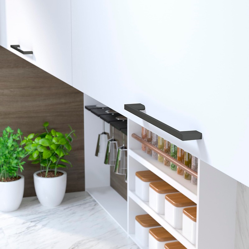 Richelieu Hardware BP8160192900 Pull, Matte Black