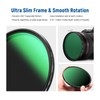 NEEWER 72 mm Polarising Filter (Polarising Filter), CPL Filter with