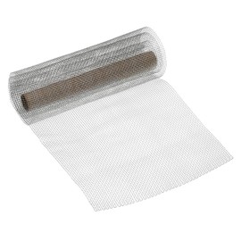 PATIKIL 40"L x 10"W Woven Wire Mesh, 6 Mesh 316L Stainless Steel Air Vent Filter Screen for Window Security Vent Cover Filtration Animals Fence