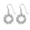 Heather Needham Sterling Silver Celtic earrings - Round silver Celtic