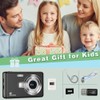 Digital Camera 44MP 1080P Vlogging Camera for Boys Girls