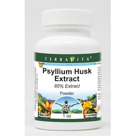 Terravita Psyllium Husk 85% Extract Powder (1 oz, ZIN: 520089) - 3 Pack