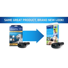 ADAPTIL Collar for Medium/Large Dogs – Calms & Comforts Dogs - Use These Collars by ADAPTIL for Dogs During Training, Boarding, Loud Noises and Fears Outdoors (Large Dog Calming Collar, 1-Pack)