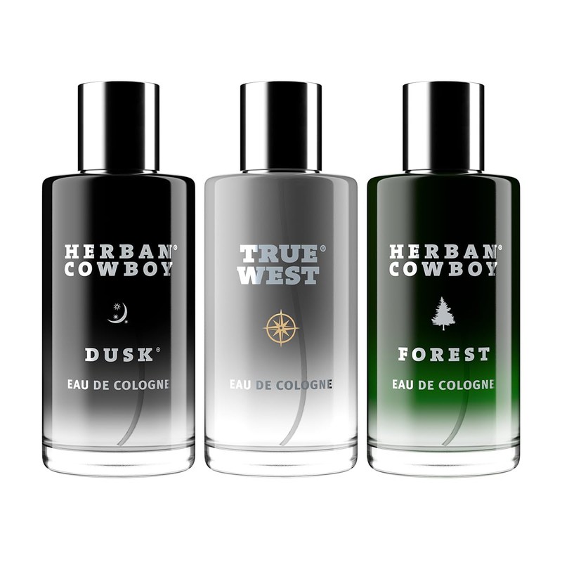 Herban Cowboy True West Men's Cologne with Hints of Cedarwood