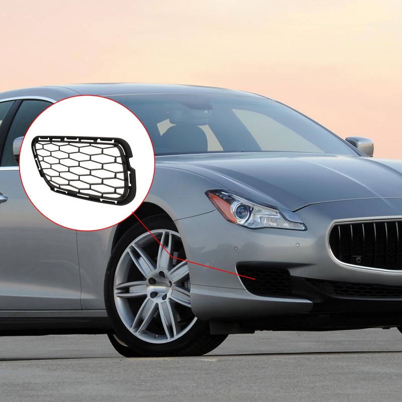 Front Bumper Air Vent Grille Cover Sporty Style Perfect Ventilation