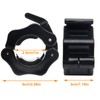 Barbell Collar ValueHall 1 Inch Barbell Clamps Barbell Buckle Non-Slip