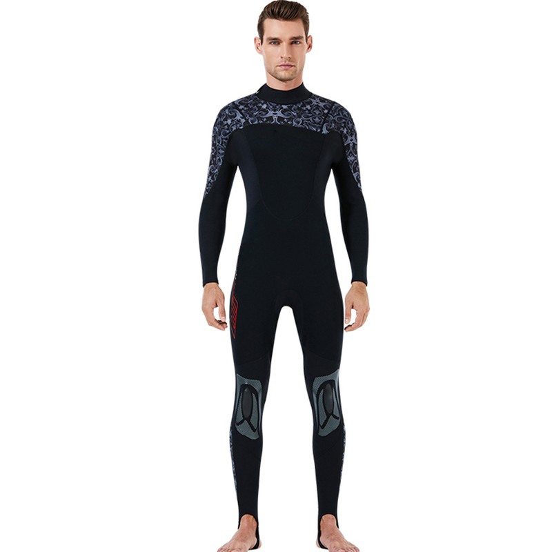 3MM Diving One Piece Swimsuit Long Sleeve Equipment for Snorkeling