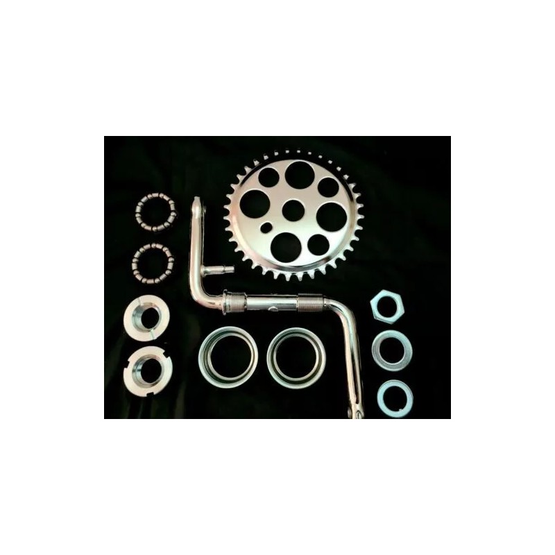 Vintage Lowrider 20" VINTAGE Lowrider Crank Package 36t Sprocket, 4"