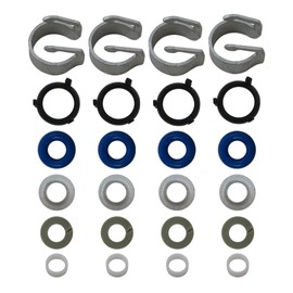 New 4 Set New Fuel Injectors Seals Repair Kit 06H998907A for Q5 2.0 2009-2017
