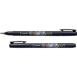 tonbo鉛筆 Water-Based Sign Pen Brush Brawlers Supple tailoring pack GCD – 112 [5 Set]