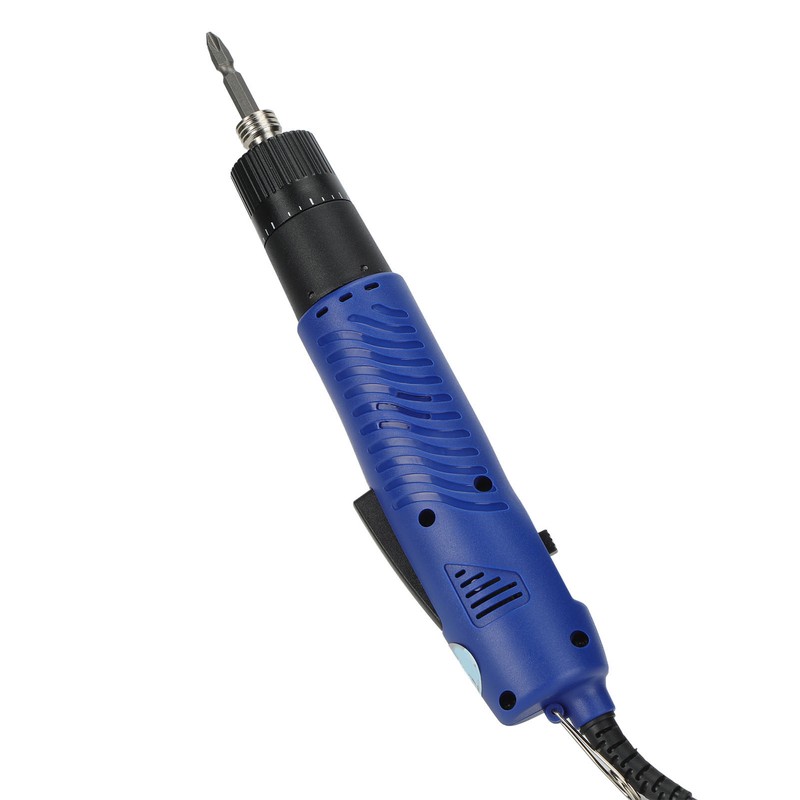 Electric Screwdriver Semi Automatic Adjustable Torsion 850rpm for 2‑6mm Screw