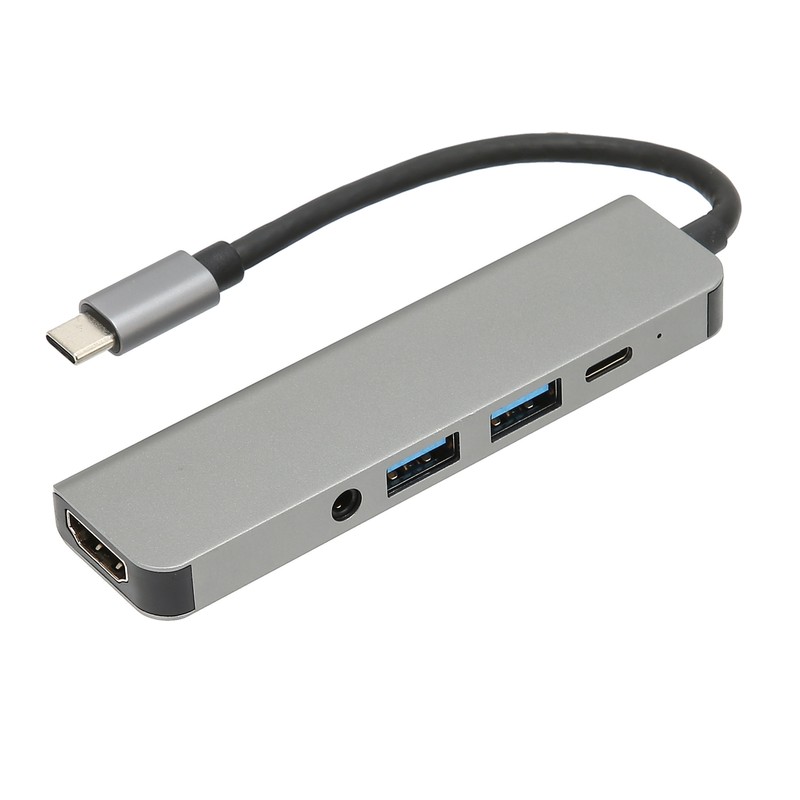 USB C Hub 5 in 1 5Gbps Transmission Type C