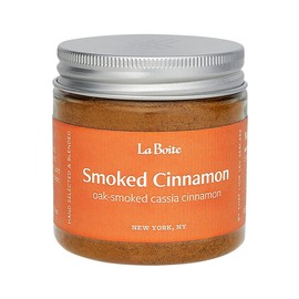 La Boite - SMOKED CINNAMON, Spice Blend with oak-smoked cassia cinnamonl - Great for baking and desserts, braised meats, roasting vegetables, North African and Eastern Mediterranean dishes - 2.25 oz.