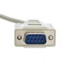 CableWholesale 6-Feet Molded DB9 Male/DB25 Male, 9C, (10D1-02106)