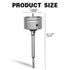 METOTY 4-5/16" Concrete Hole Saw,110mm Masonry Hole Saw, with 220mm