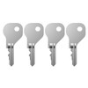 4 Pack 62462 Magna Latch Replacement Keys for Yard, Garden,