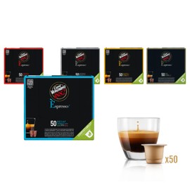 Caffè Vergnano 1882 Èspresso Decaffeinato, compostable Nespresso® compatible capsules - 1 pack x 50 capsules