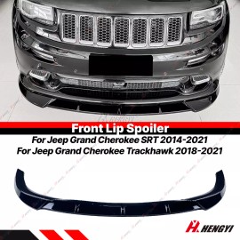 LUC For Jeep Grand Cherokee SRT 14-21 Gloss Black Front Bumper Lip Splitter Spoiler