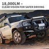 MAEZOE 8'' 60W Slim LED Light Bar – Single Row,