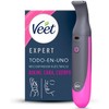 Recortador Eléctrico Veet Expert Todo en Uno para Zona de