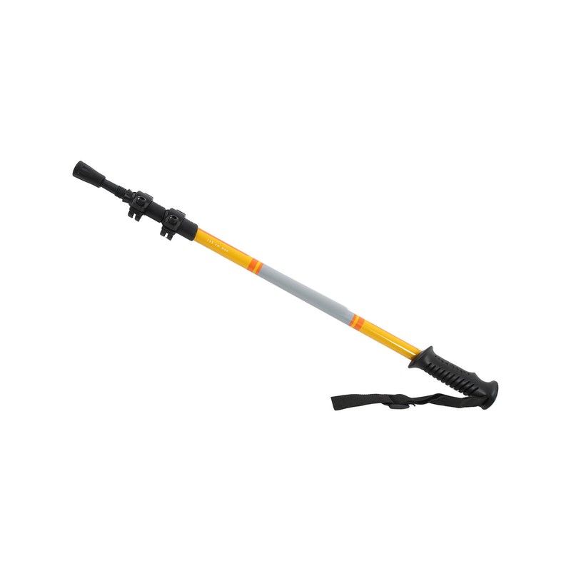 Three Sections Aluminum Alloy Alpenstock Corrosion Resistance Telescopic Trekking PoleGold