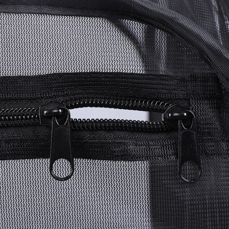 Black Collapsible Foldable Ventilated Insect Light Transmission Mesh Cage House